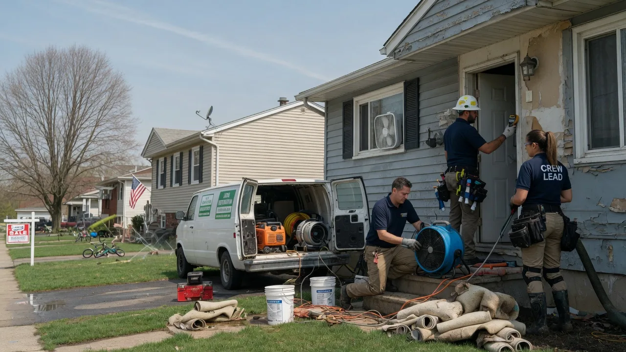 Flood Cleanup in Dewar, IA near me